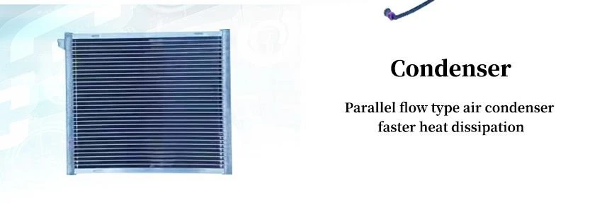 condensor unit of truck air conditioner